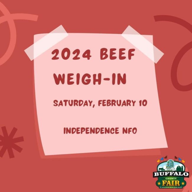 Beef Weigh In February 10th, Independence Image