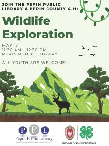 Pepin County 4-H and Pepin Public Library Activities