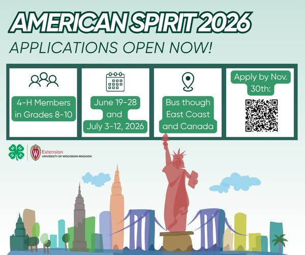 American Spirit Flyer with same info as text