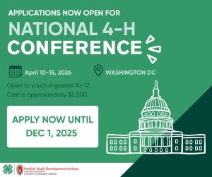 Register for 2026 National 4-H Conference Now