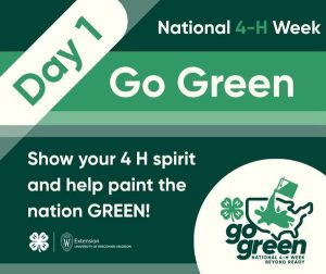 National 4-H Week – Go Green